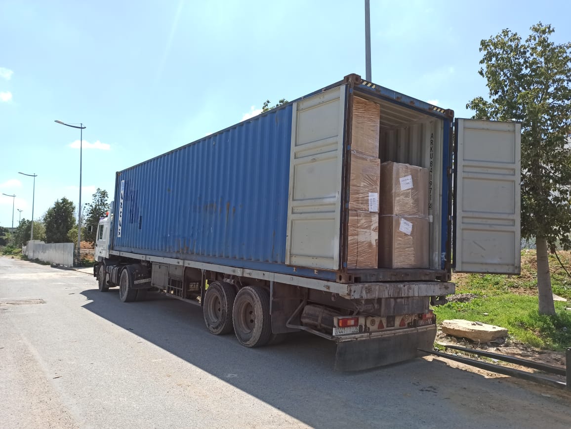 Export de pièces pour l’industrie en container 40″ur Export de pièces pour l'industrie en container 40"